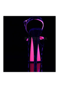 Pleaser SKY-309TT Platform Sandal in Black Patent