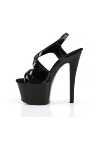 Pleaser SKY-330 Platform Sandal in Black Patent