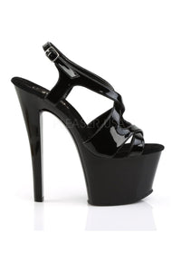 Pleaser SKY-330 Platform Sandal in Black Patent