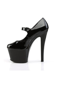 Pleaser SKY-387 Platform Pump in Black Patent