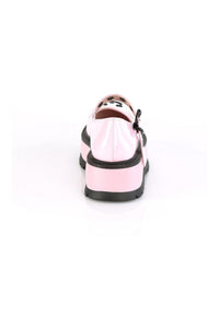 Demonia SLACKER-27 Mary Jane in Hologram Faux Leather