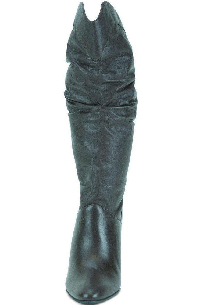 Slouch Boot - Wide - Brown-Sexyshoes Brand-Knee Boots-SEXYSHOES.COM