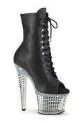 SPECTATOR-1021RS Ankle Boot | Black Faux Leather