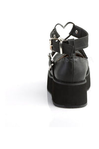 Demonia SPRITE-02  Mary Jane in Black Faux Leather