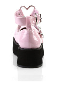 Demonia SPRITE-02  Mary Jane in Pink Patent