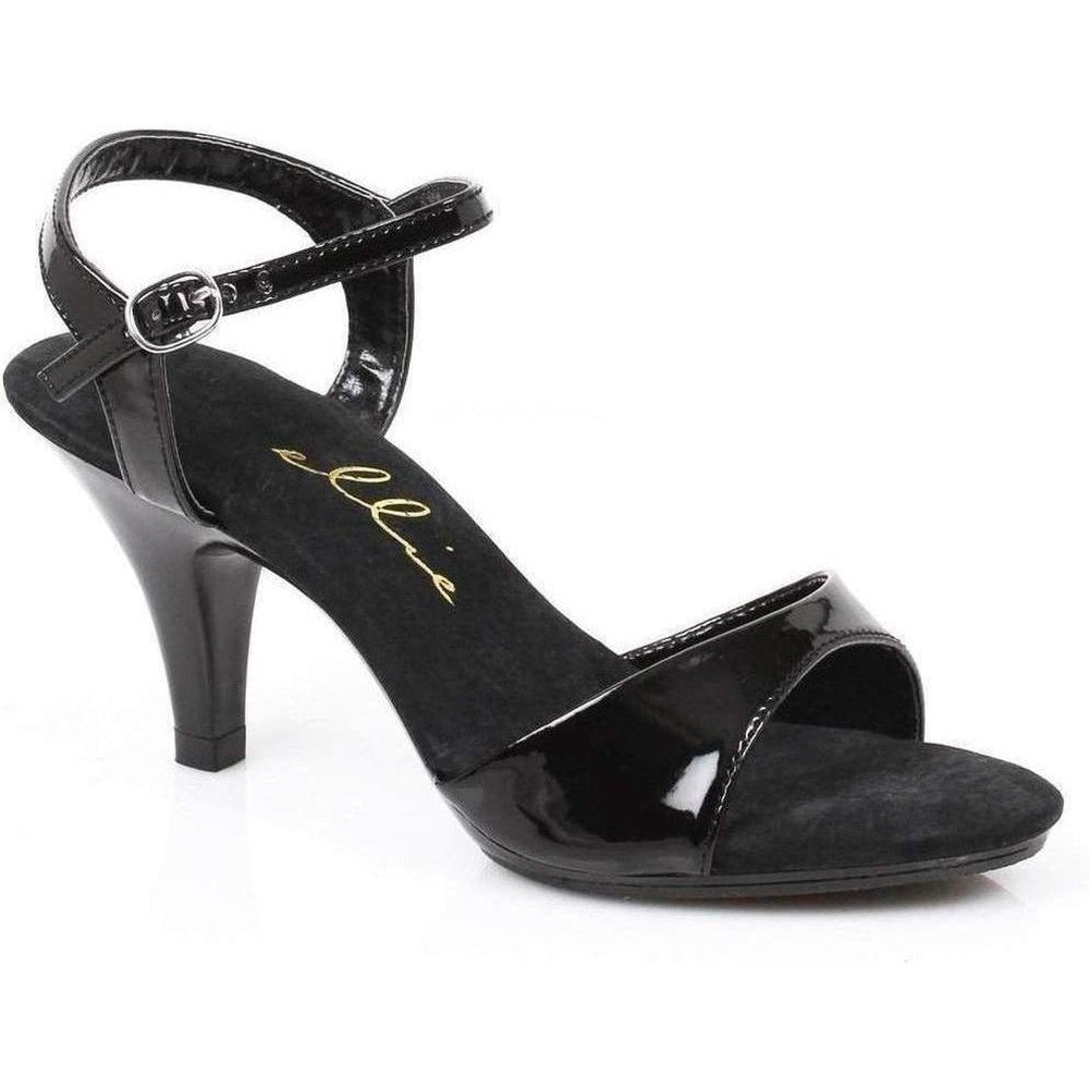 SS-305-JULIET Sandal | Black Patent-Footwear-Ellie Brand-Black-9-Patent-SEXYSHOES.COM