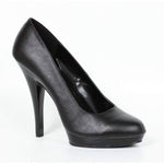 SS-521-FEMME-W Pump  | Black Faux Leather