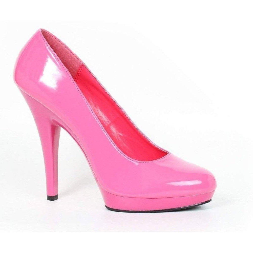 SS-521-FEMME-W Pump | Fuchsia Patent-Footwear-Ellie Brand-Fuchsia-11-Patent-SEXYSHOES.COM