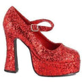 SS-557-EDEN-G Mary Jane  | Red Glitter
