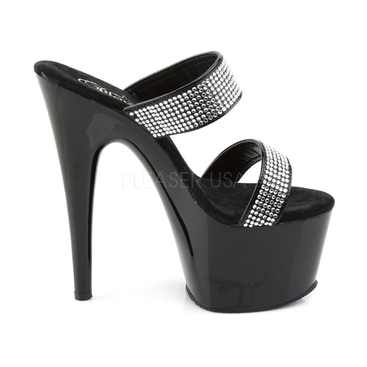 SS-ADORE-702-2 Platform Slide | Black Patent-Footwear-Pleaser Brand-Black-8-Patent-SEXYSHOES.COM