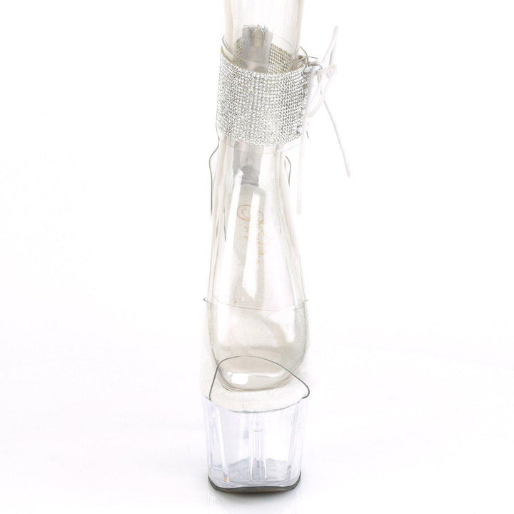 SS-ADORE-724RS Exotic Sandal | Clear Vinyl