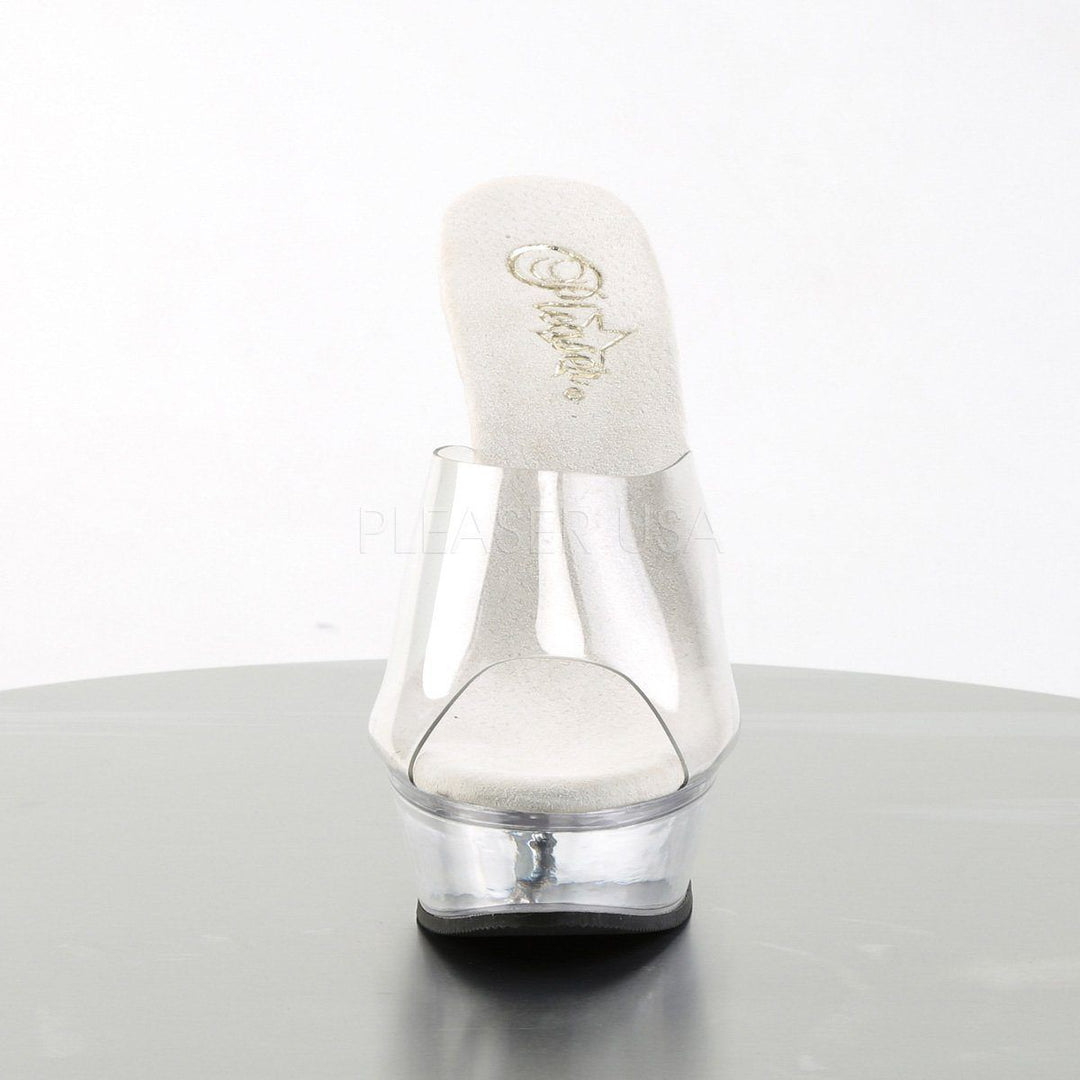SS-ALLURE-601 Platform Sandal | Clear Vinyl-Final Sale-SEXYSHOES.COM
