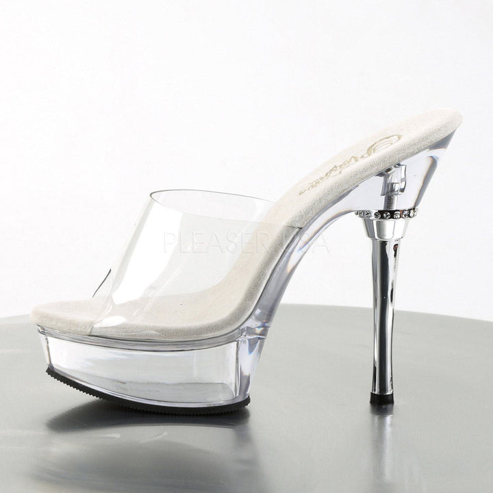 SS-ALLURE-601 Platform Sandal | Clear Vinyl-Final Sale-SEXYSHOES.COM