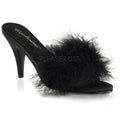 SS-AMOUR-03  | Black Genuine Satin