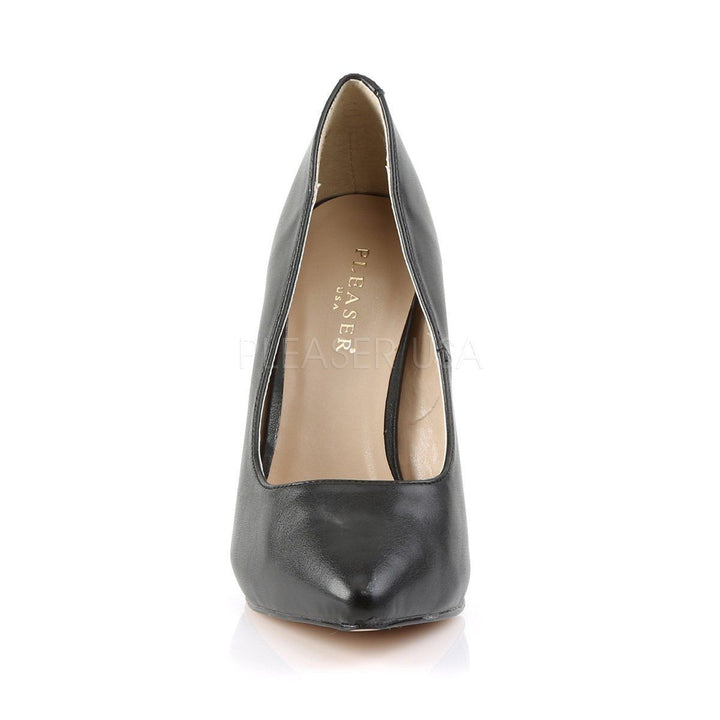 SS-AMUSE-20 Pump | Black Faux Leather-Footwear-Pleaser Brand-Black-13-Faux Leather-SEXYSHOES.COM