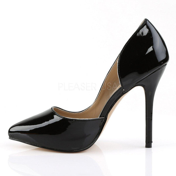 SS-AMUSE-22 Pump | Black Patent-Final Sale-SEXYSHOES.COM