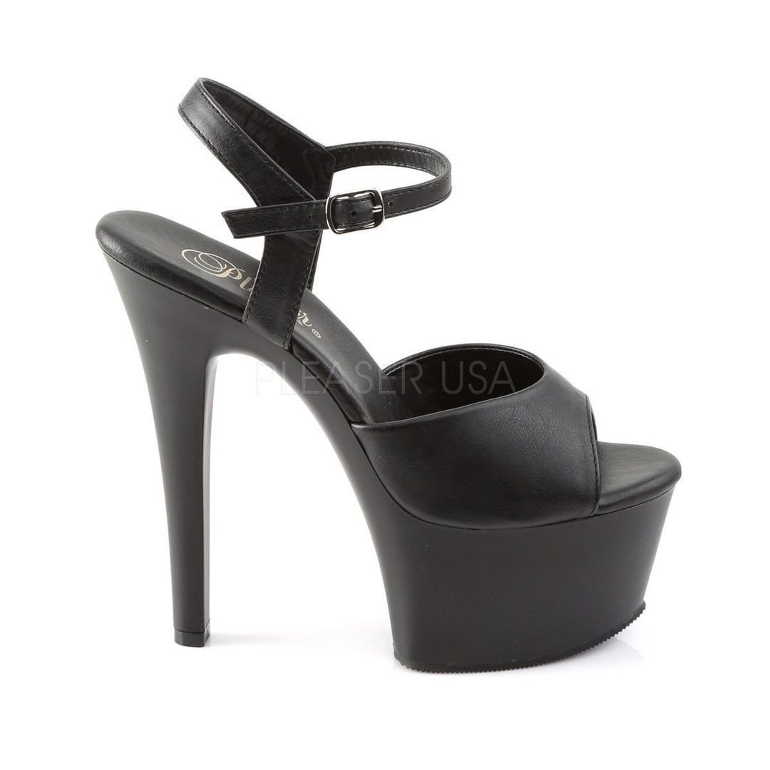 SS-ASPIRE-609 Platform Sandal | Black Faux Leather-Footwear-Pleaser Brand-Black-10-Faux Leather-SEXYSHOES.COM