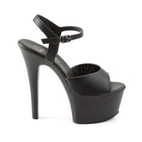 SS-ASPIRE-609 Platform Sandal | Black Faux Leather-Footwear-Pleaser Brand-Black-10-Faux Leather-SEXYSHOES.COM