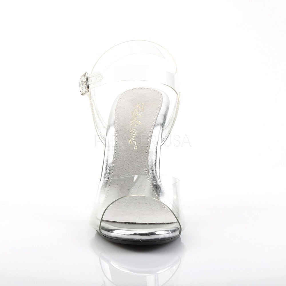 SS-CARE408 Sandal | Clear Vinyl-Footwear-Pleaser Brand-Clear-10-Vinyl-SEXYSHOES.COM