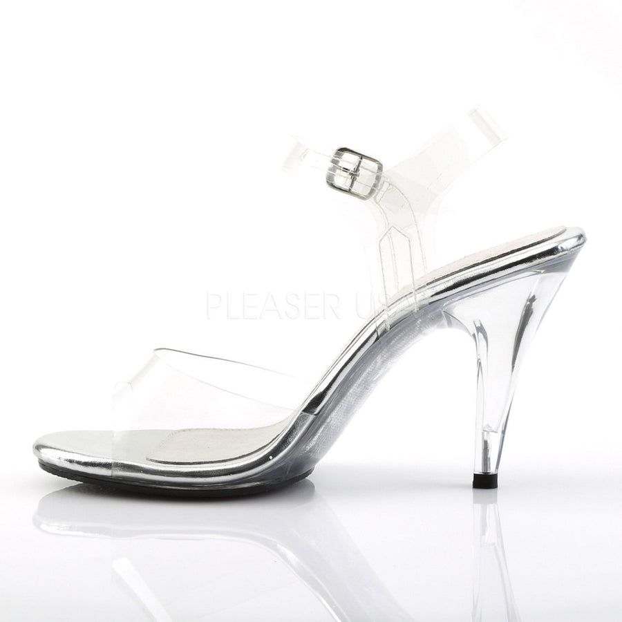 SS-CARE408 Sandal | Clear Vinyl-Footwear-Pleaser Brand-Clear-10-Vinyl-SEXYSHOES.COM