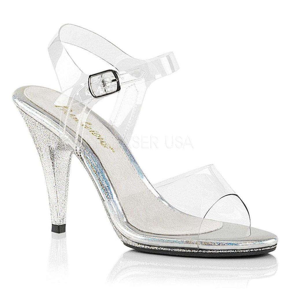 SS-CARE408MG Sandal | Clear Vinyl-Footwear-Pleaser Brand-Clear-7-Vinyl-SEXYSHOES.COM