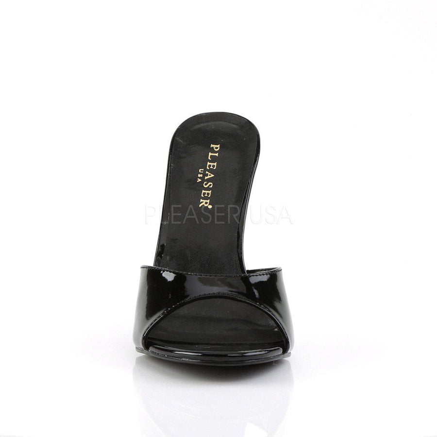 SS-CLASSIQUE-01 Slide | Black Patent-Final Sale-Slides-SEXYSHOES.COM