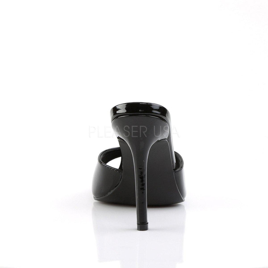 SS-CLASSIQUE-01 Slide | Black Patent-Final Sale-Slides-SEXYSHOES.COM