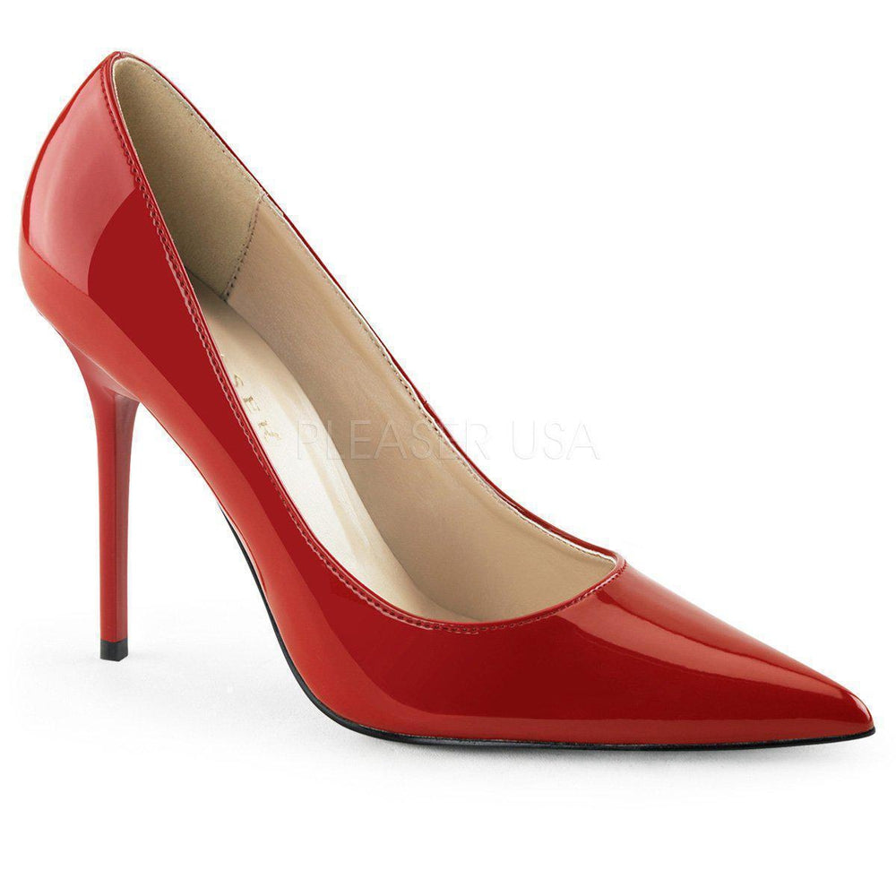 SS-CLASSIQUE-20 | Red Patent-Final Sale-Pumps-SEXYSHOES.COM