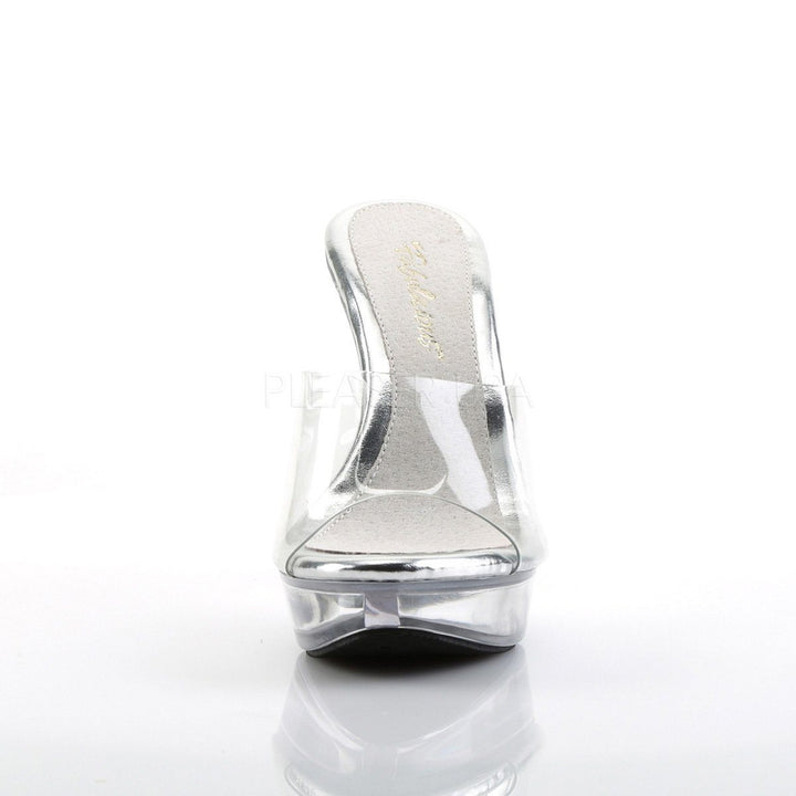 SS-COCKTAIL-501 Platform Slide | Clear Vinyl