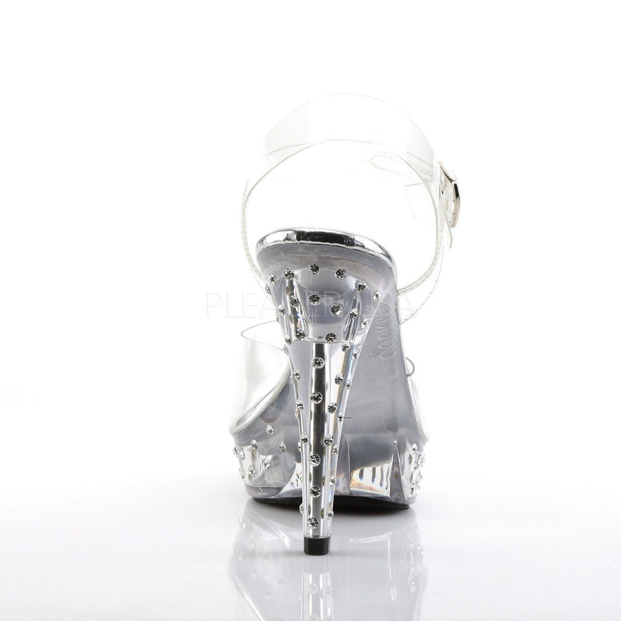 SS-COCKTAIL-508SDT Platform | Clear Vinyl-Footwear-Pleaser Brand-Clear-6-Vinyl-SEXYSHOES.COM