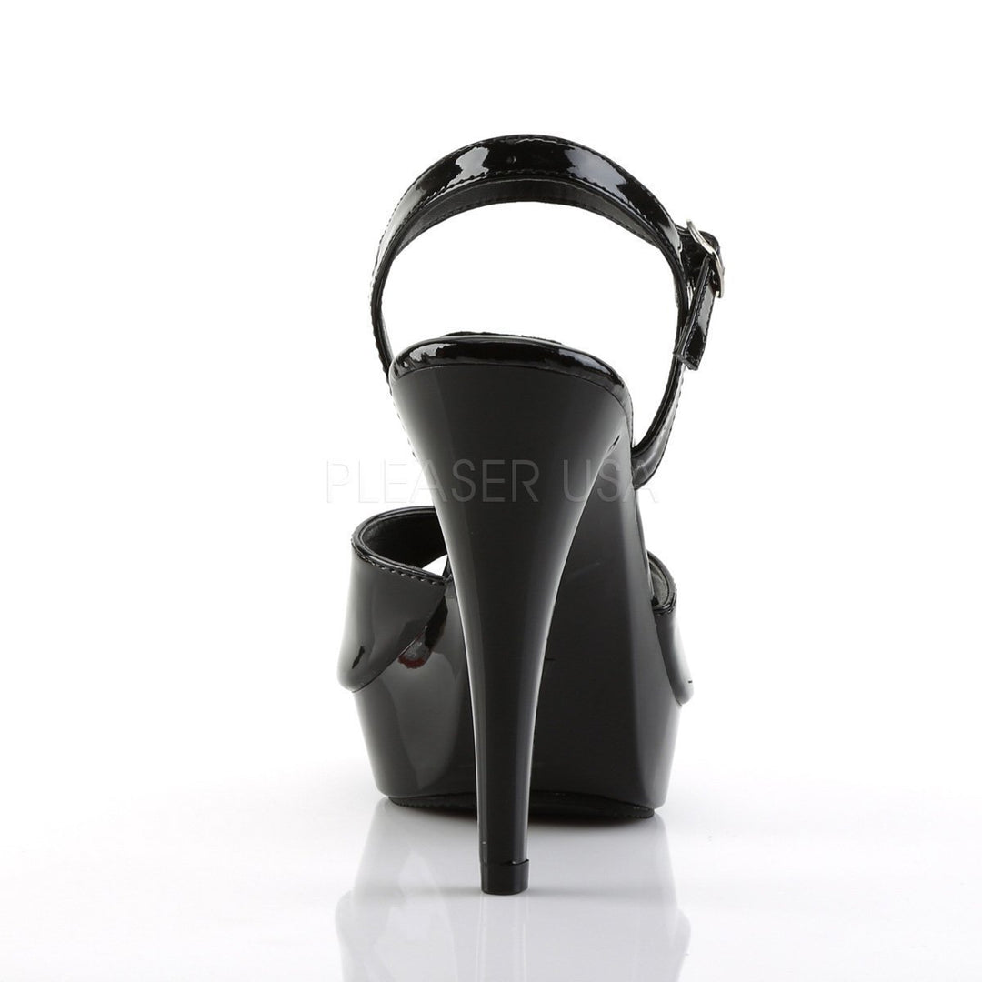 SS-COCKTAIL-509 Platform Sandal | Black Patent-Footwear-Pleaser Brand-Black-8-Patent-SEXYSHOES.COM