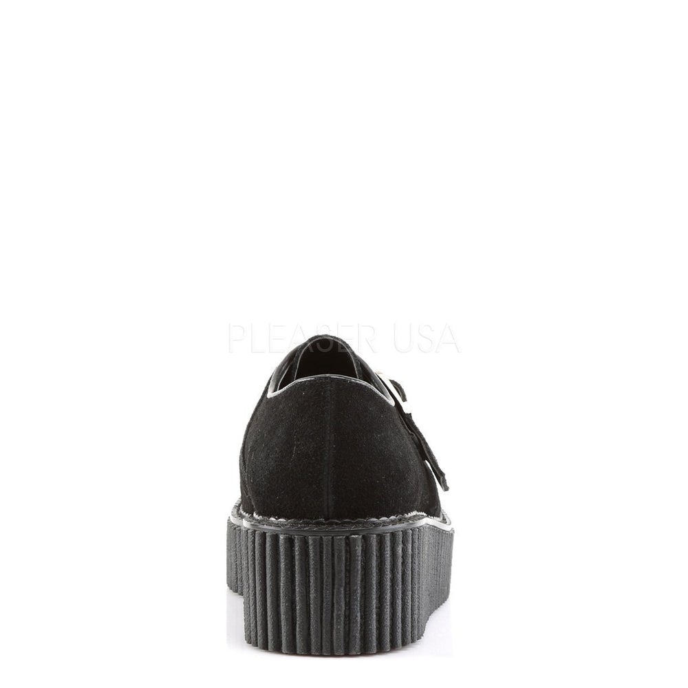 SS-CREEPER-118 Demonia Shoe | Black Fabric-Footwear-Pleaser Brand-Black-9-Fabric-SEXYSHOES.COM