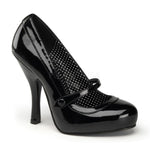 SS-CUTIEPIE-02 Pump  | Black Patent