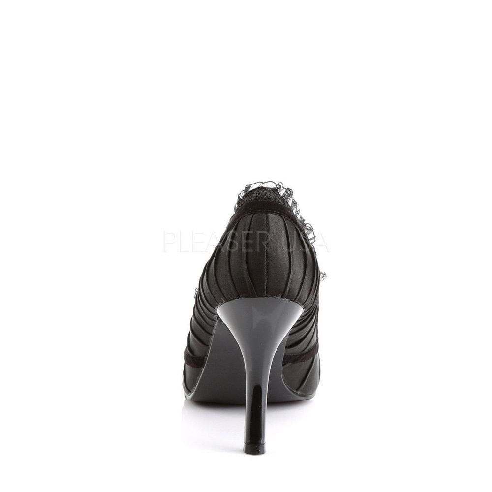 SS-DAINTY-420 Pump | Black Fabric-Pumps-Funtasma-Black-6-Fabric-SEXYSHOES.COM