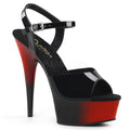SS-DELIGHT-609BR Platform Sandal  | Black Patent
