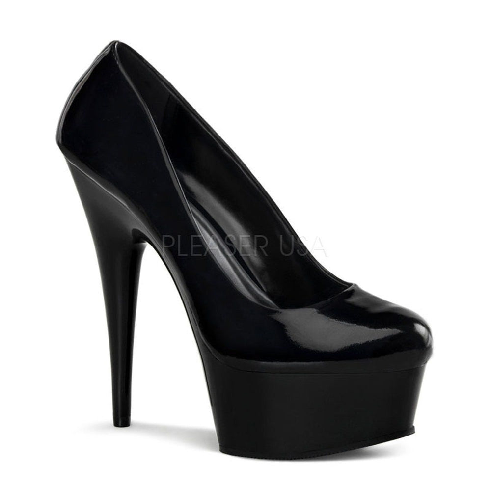 SS-DELIGHT-685 Platform Pump | Black Patent-Final Sale-SEXYSHOES.COM