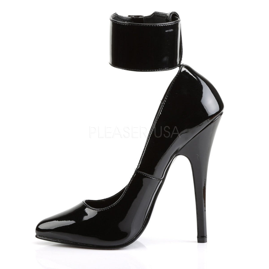SS-DOMINA-434 Pump | Black Patent-footwear-Pleaser Brand-Black-14-Patent-SEXYSHOES.COM