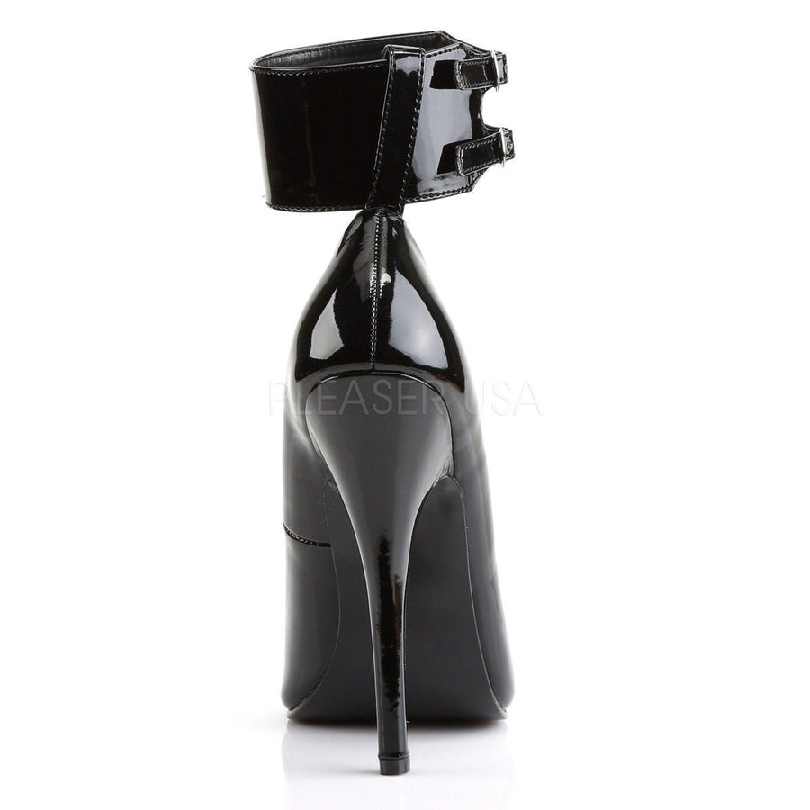 SS-DOMINA-434 Pump | Black Patent-footwear-Pleaser Brand-Black-14-Patent-SEXYSHOES.COM