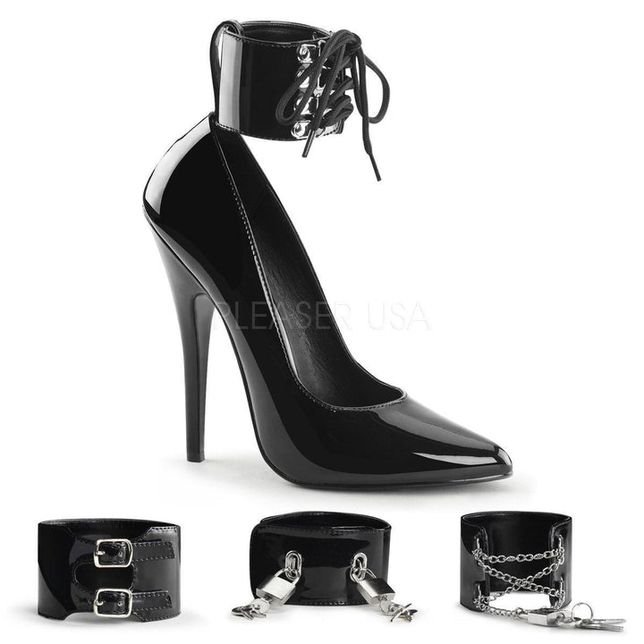 SS-DOMINA-434 Pump | Black Patent-footwear-Pleaser Brand-Black-14-Patent-SEXYSHOES.COM