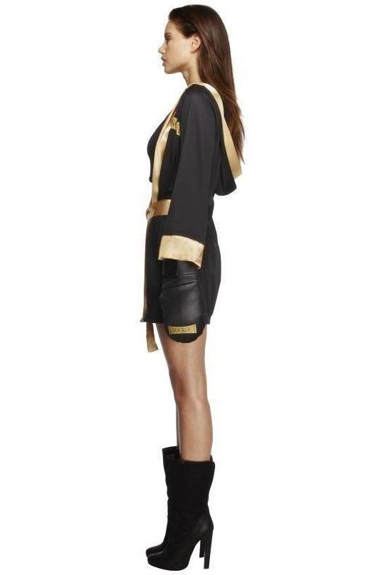 SS-Fever Knockout Costume | Black-Costumes-Fever Brand-Black-M-SEXYSHOES.COM