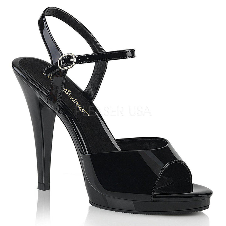 SS-FLAIR-409 Sandal | Black Patent-Final Sale-SEXYSHOES.COM