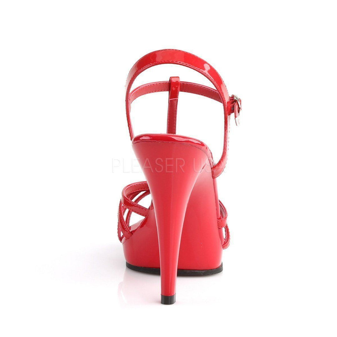 SS-FLAIR-420 Sandal | Red Patent-Footwear-Pleaser Brand-Red-7-Patent-SEXYSHOES.COM