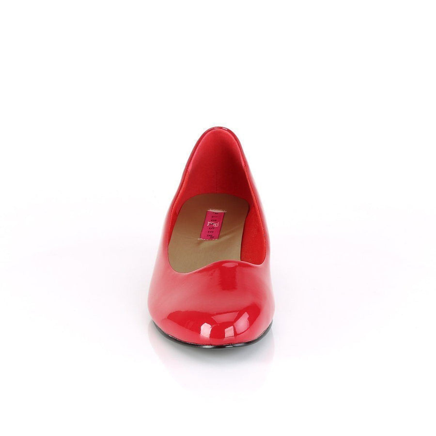 Pleaser Brand SS GWEN 01 Pump in Red Patent