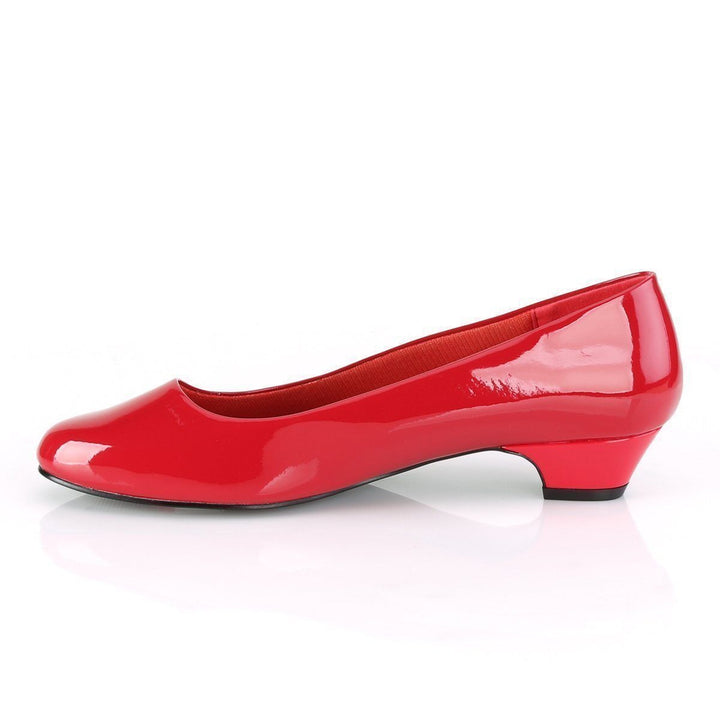 SS-GWEN-01 Pump | Red Patent-Grab Bag Deals-Pleaser Pink Label-Red-12-Patent-SEXYSHOES.COM