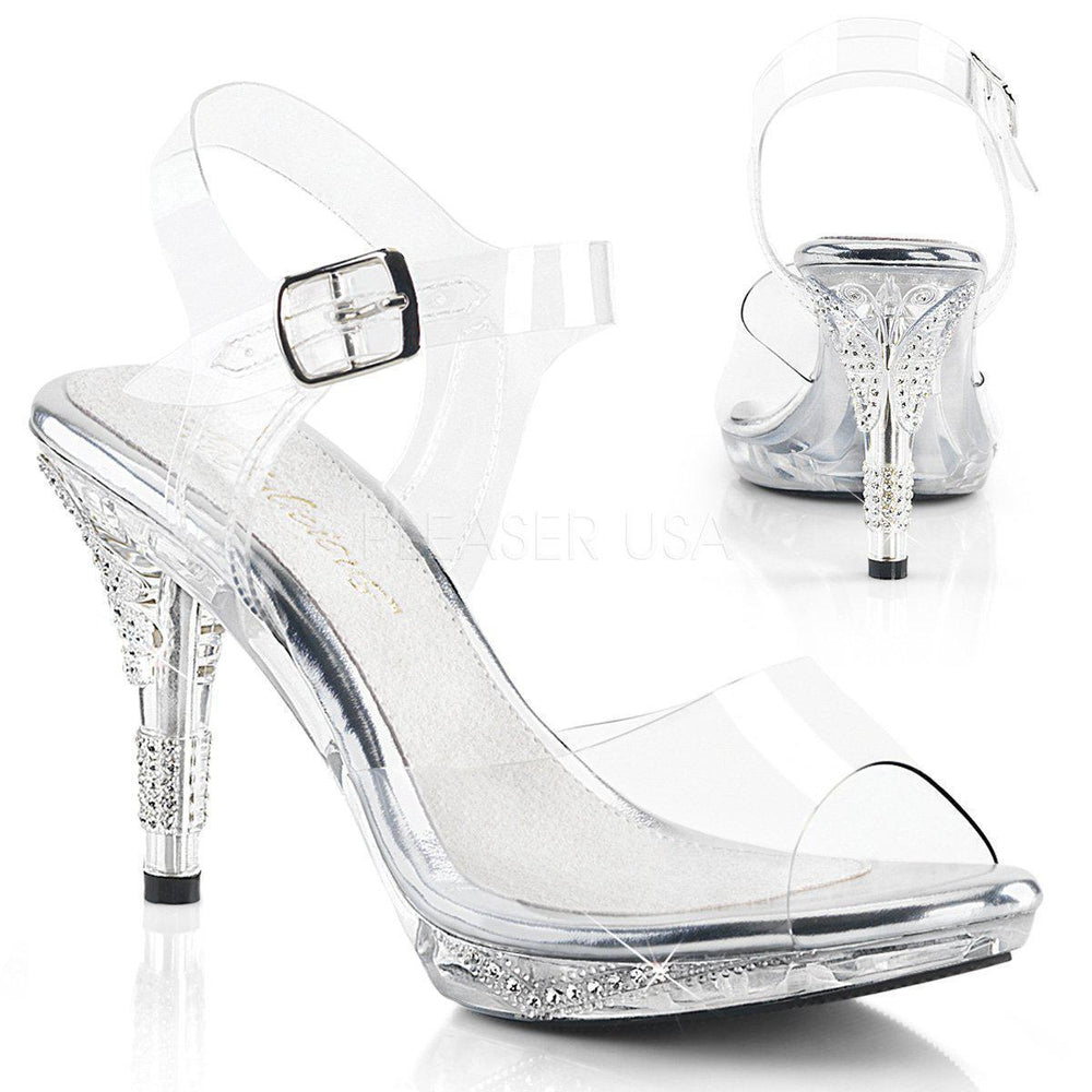 SS-IRIS-408 Sandal | Clear Vinyl-Alternative Footwear-Pleaser Brand-Clear-5-Vinyl-SEXYSHOES.COM