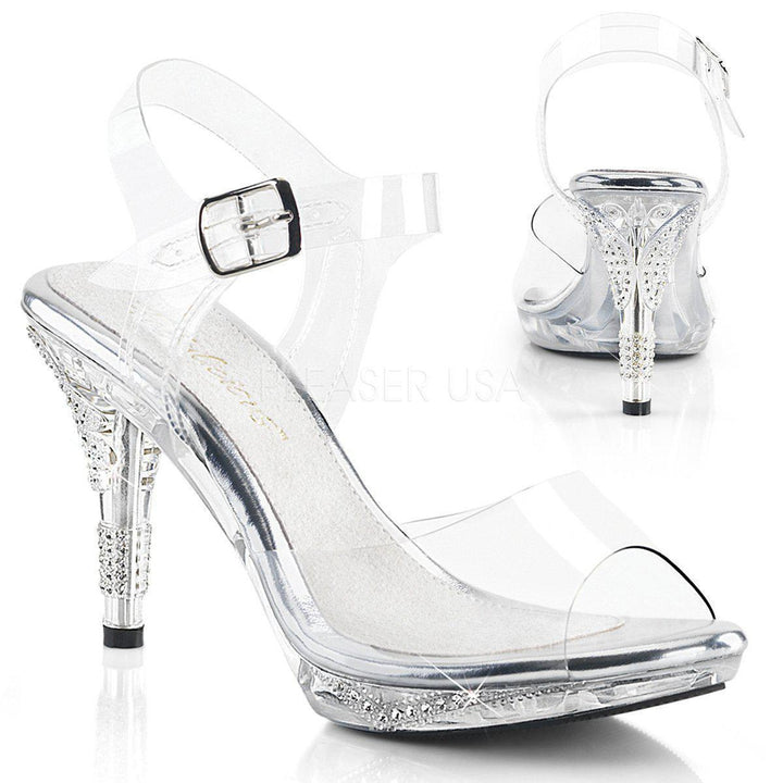 SS-IRIS-408 Sandal | Clear Vinyl-Alternative Footwear-Pleaser Brand-Clear-5-Vinyl-SEXYSHOES.COM