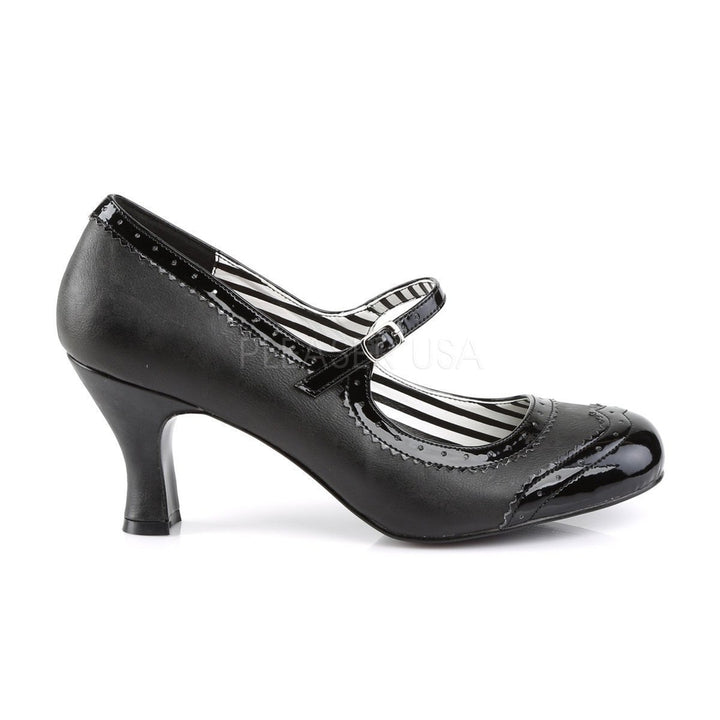 SS-JENNA-06 Pump | Black Patent-Footwear-Pleaser Brand-Black-13-Patent-SEXYSHOES.COM