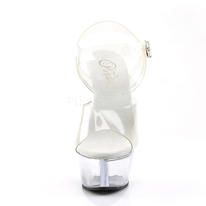 SS- KISS-208 Platform Sandal | Clear Vinyl