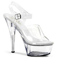 SS- KISS-208 Platform Sandal | Clear Vinyl