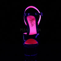 SS-KISS-209TT Platform Sandal | Black Patent-Footwear-Pleaser Brand-Black-10-Patent-SEXYSHOES.COM